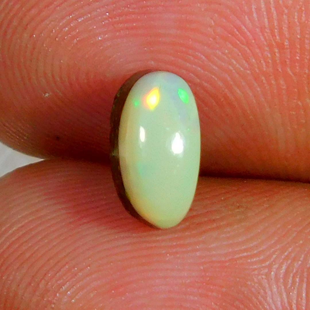 1.65Cts. Natural Stunning Power Boulder Opal Oval Cabochon Loose Gemstone