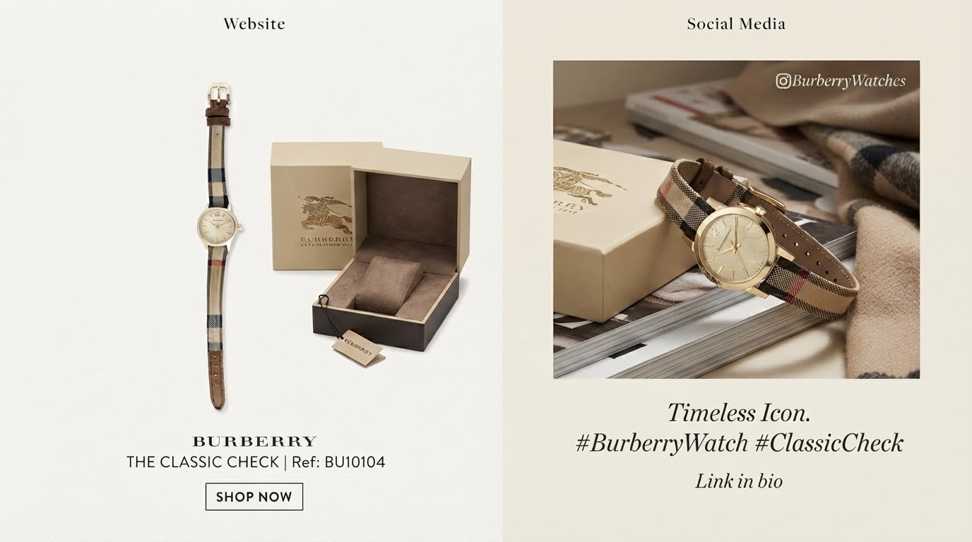 burberry watch women
