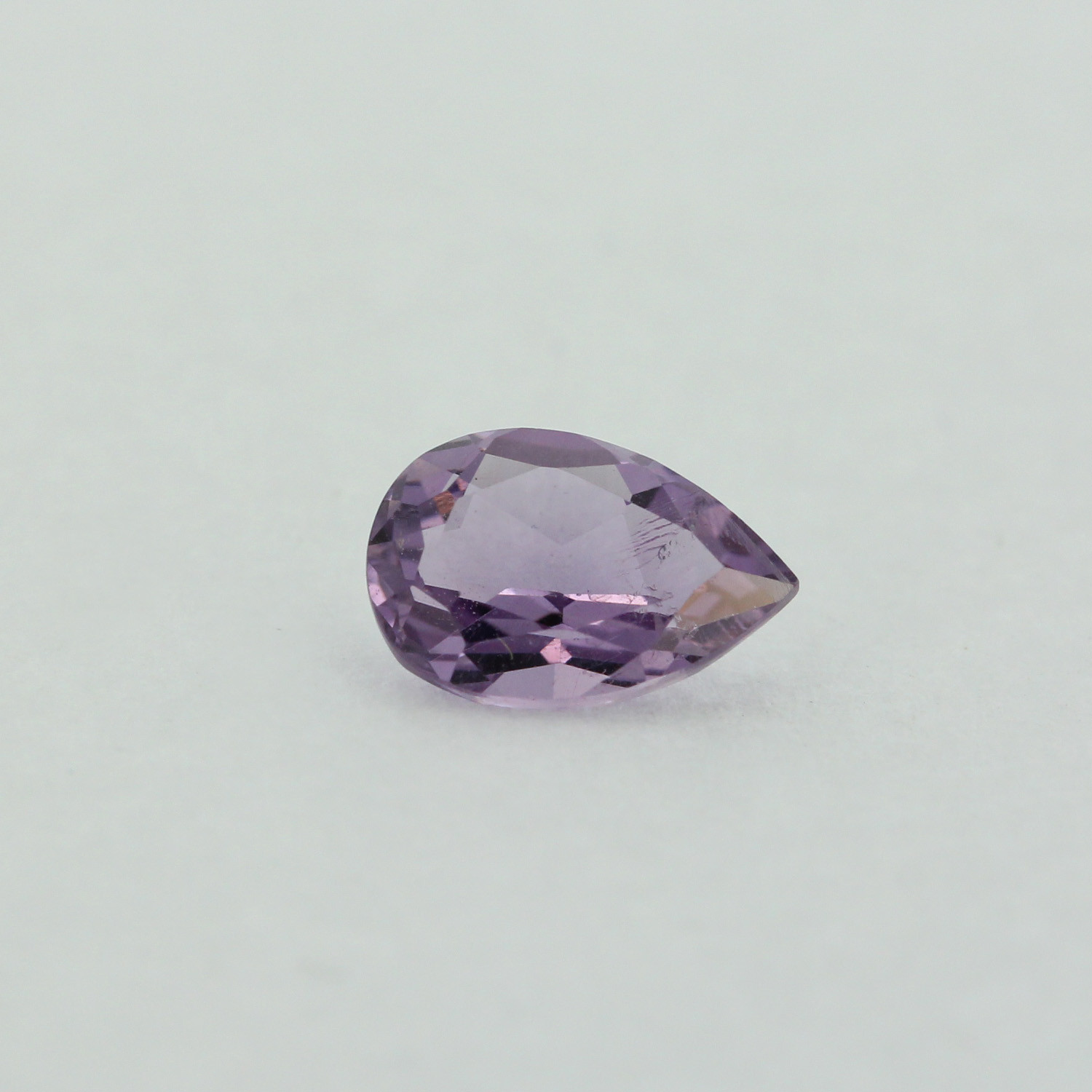 Loose Pear Shape Cut Genuine Natural Amethyst Stone Single Purple Birthstone
