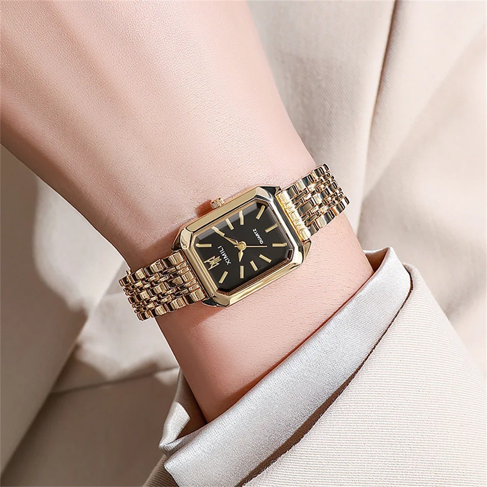 Women’s Classic Casual Square Dial Analog Quartz Wrist Watch Dress Watches Gift