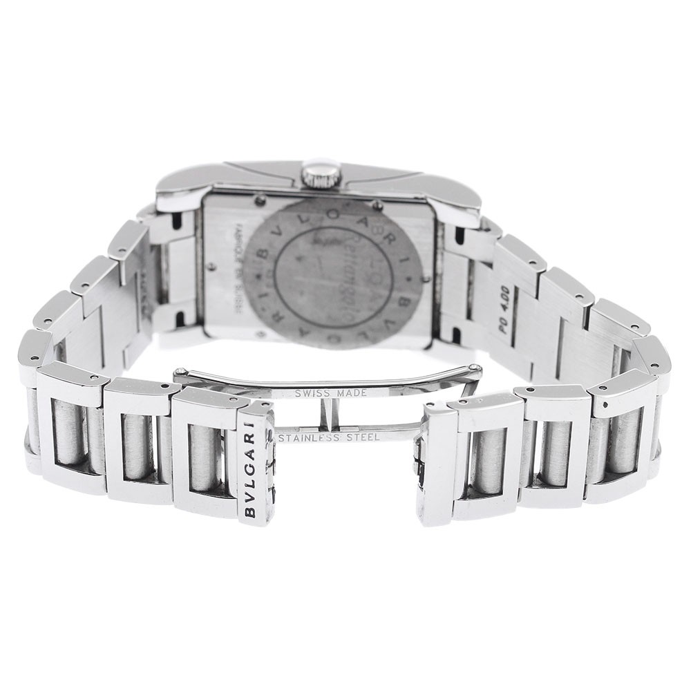 BVLGARI Rettangolo RT45S Date white Dial Automatic Men’s Watch_940157