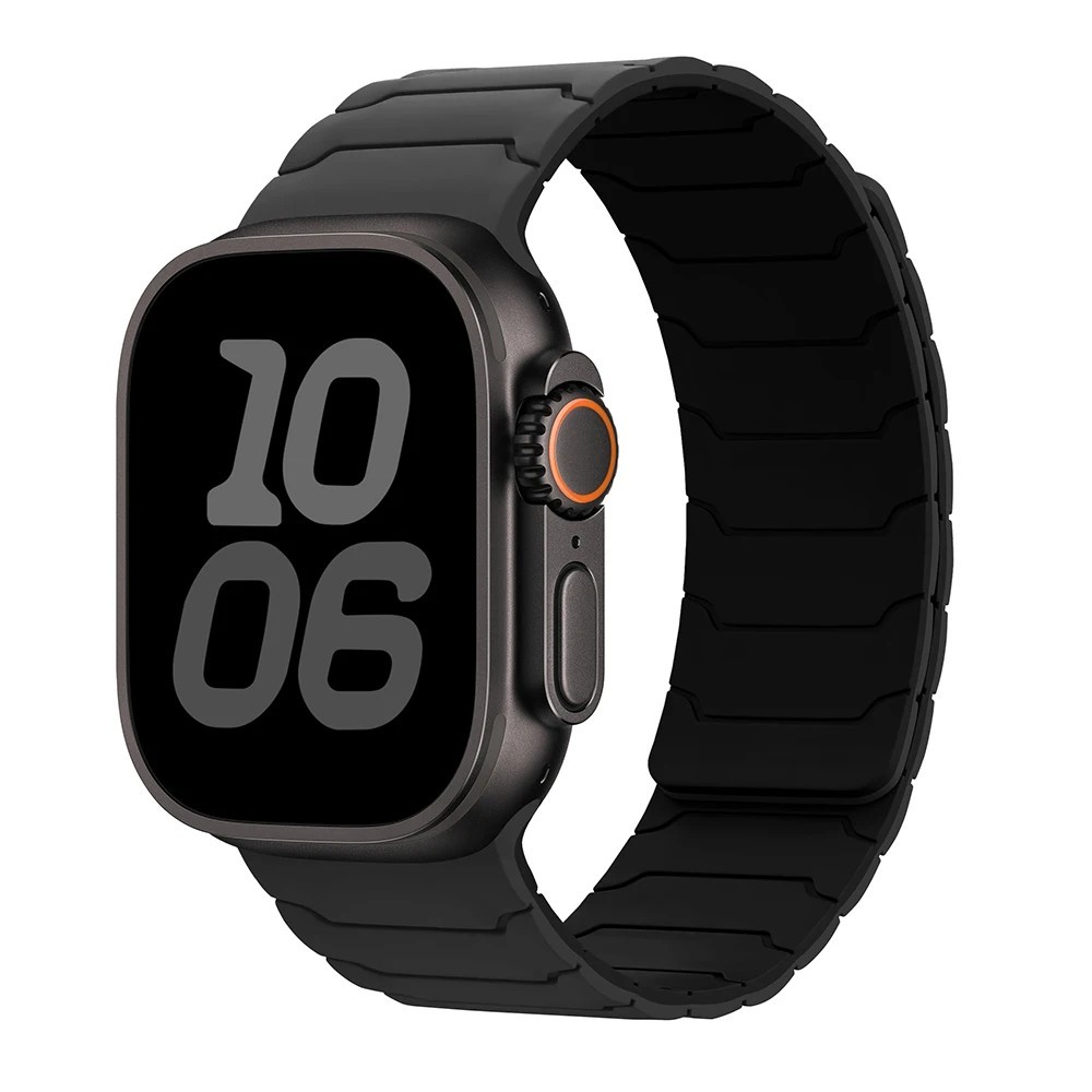Magnetic Strap For iWatch Ultra 2 Series 10 9 8 7 SE 6 5 Silicone iWatch Band
