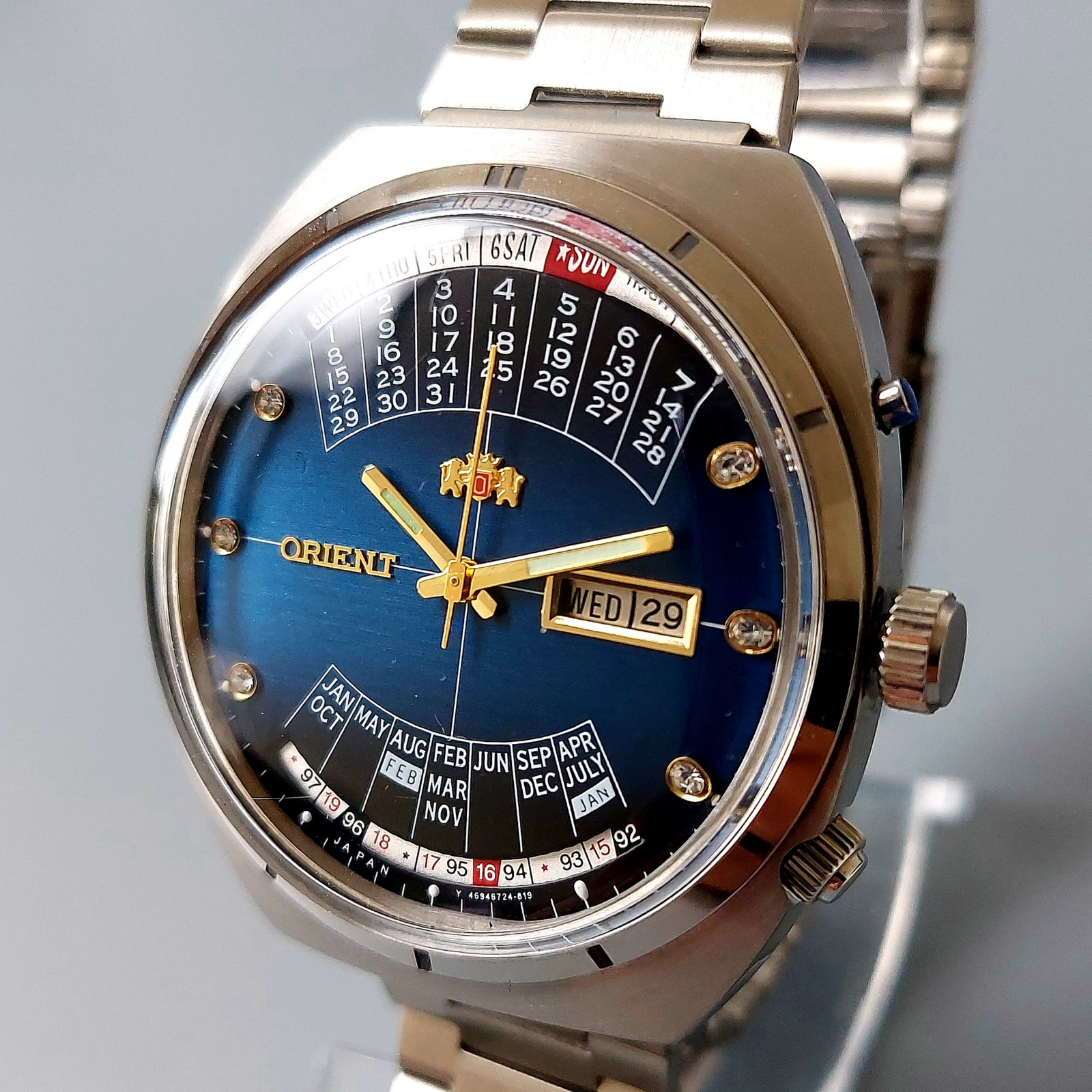 Japanese Automatic Men’s Watch Orient College Perpetual Multi Year Calendar