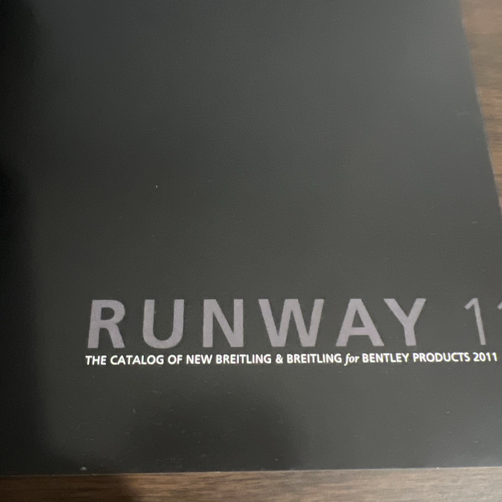 Catalogue BREITLING 1884 – Runway 11 – About Watches