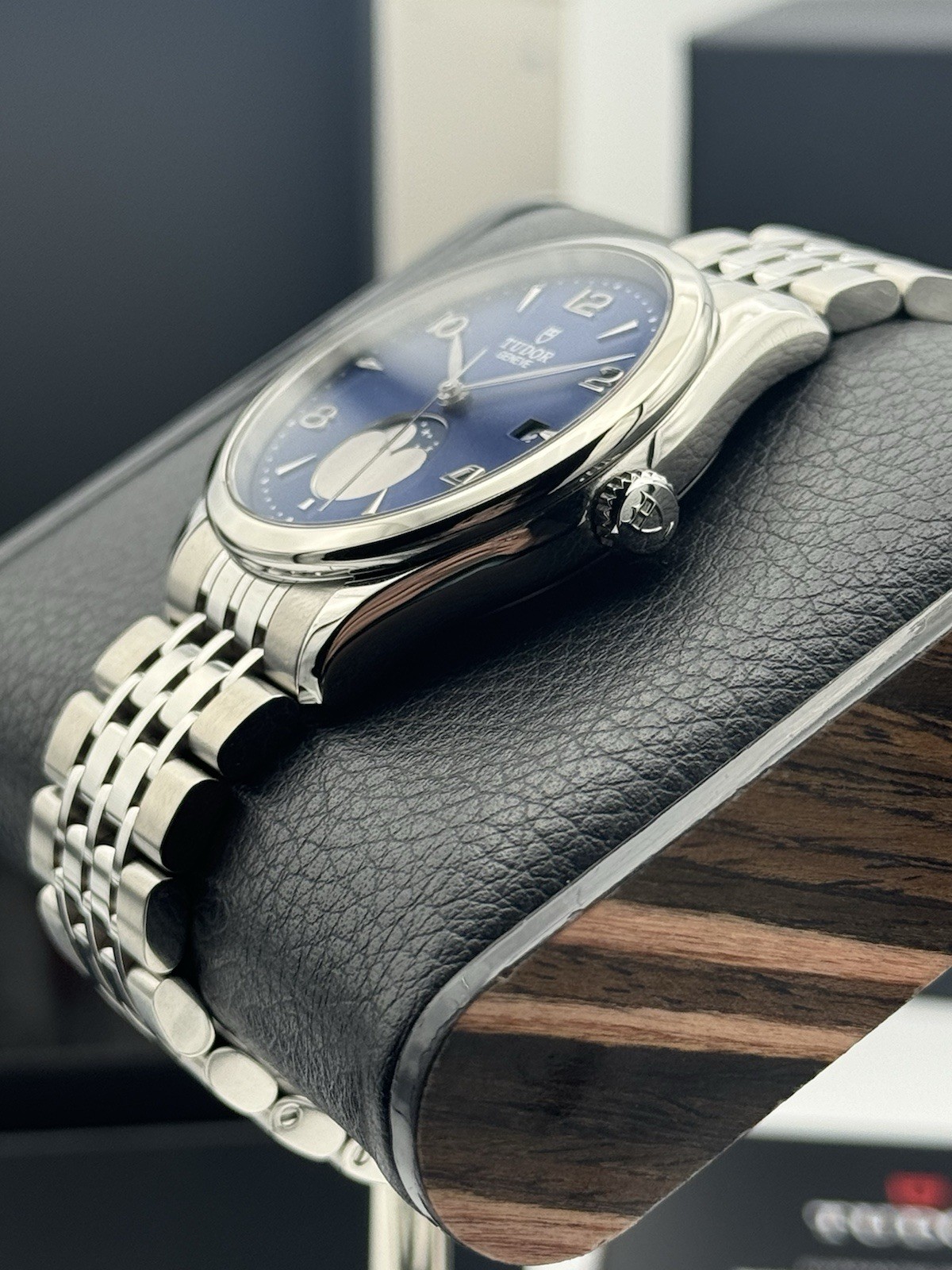 TUDOR 1926 LUNA M91560-0002 Blue Dial MOONPHASE! *FULL SET!*