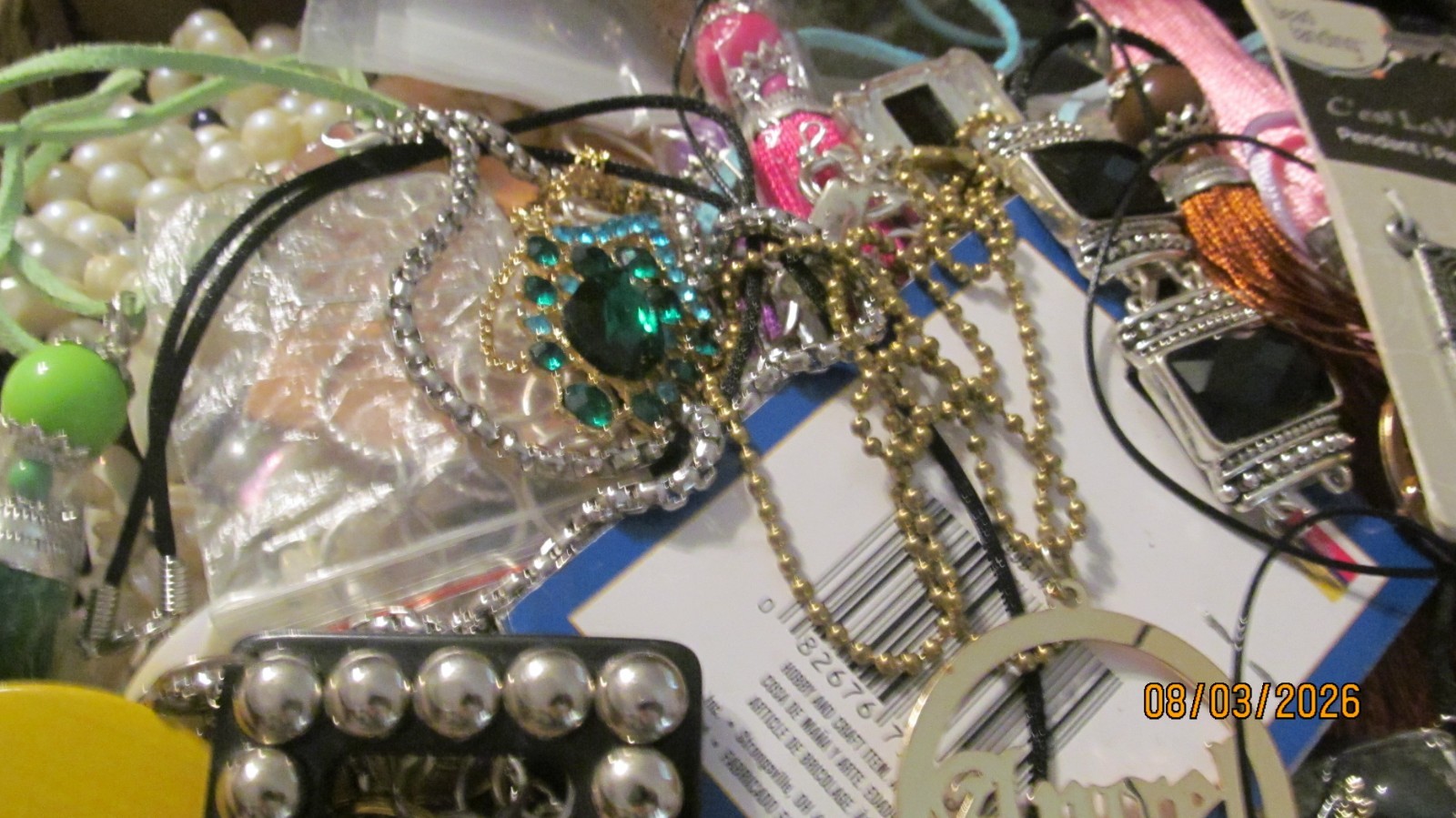 New/Vintage 10 lb junk drawer- jewelry supplies- good wearable jewelry