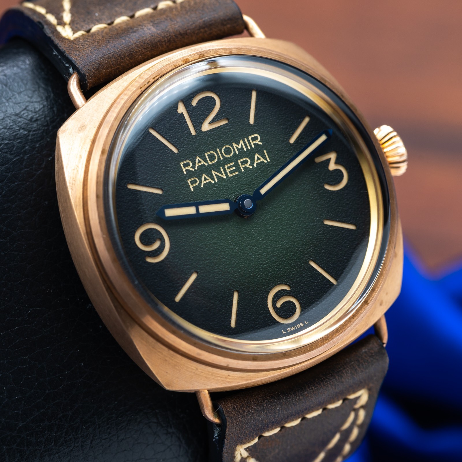 PANERAI Radiomir Bronzo Green Dial Manual Wind 47mm PAM00760 PAM 760