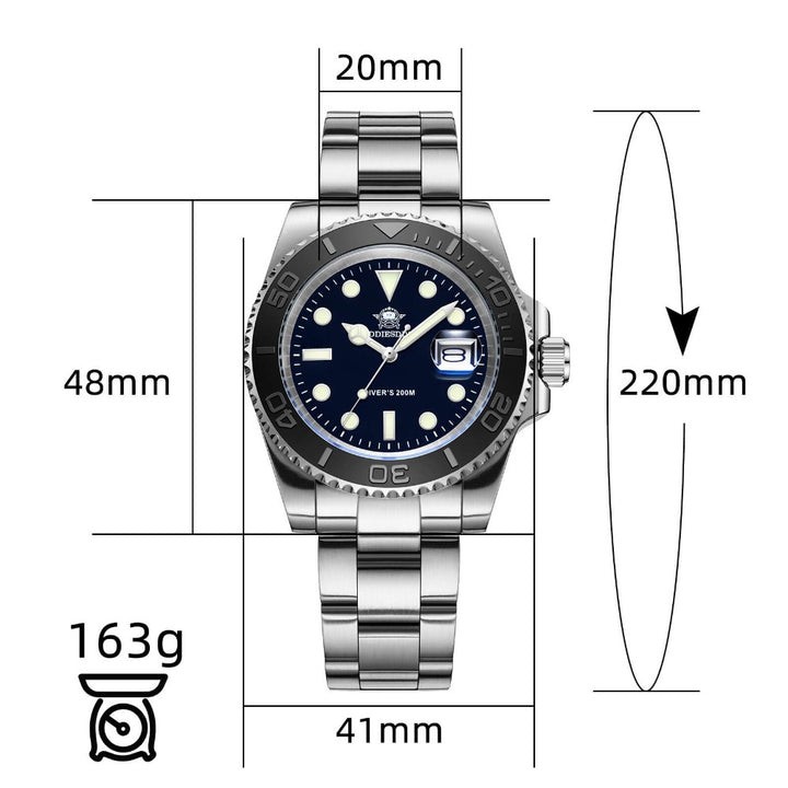 Addiesdive 41mm Quartz Watch Diver’s 200M (MY-H3C)Ships from USA