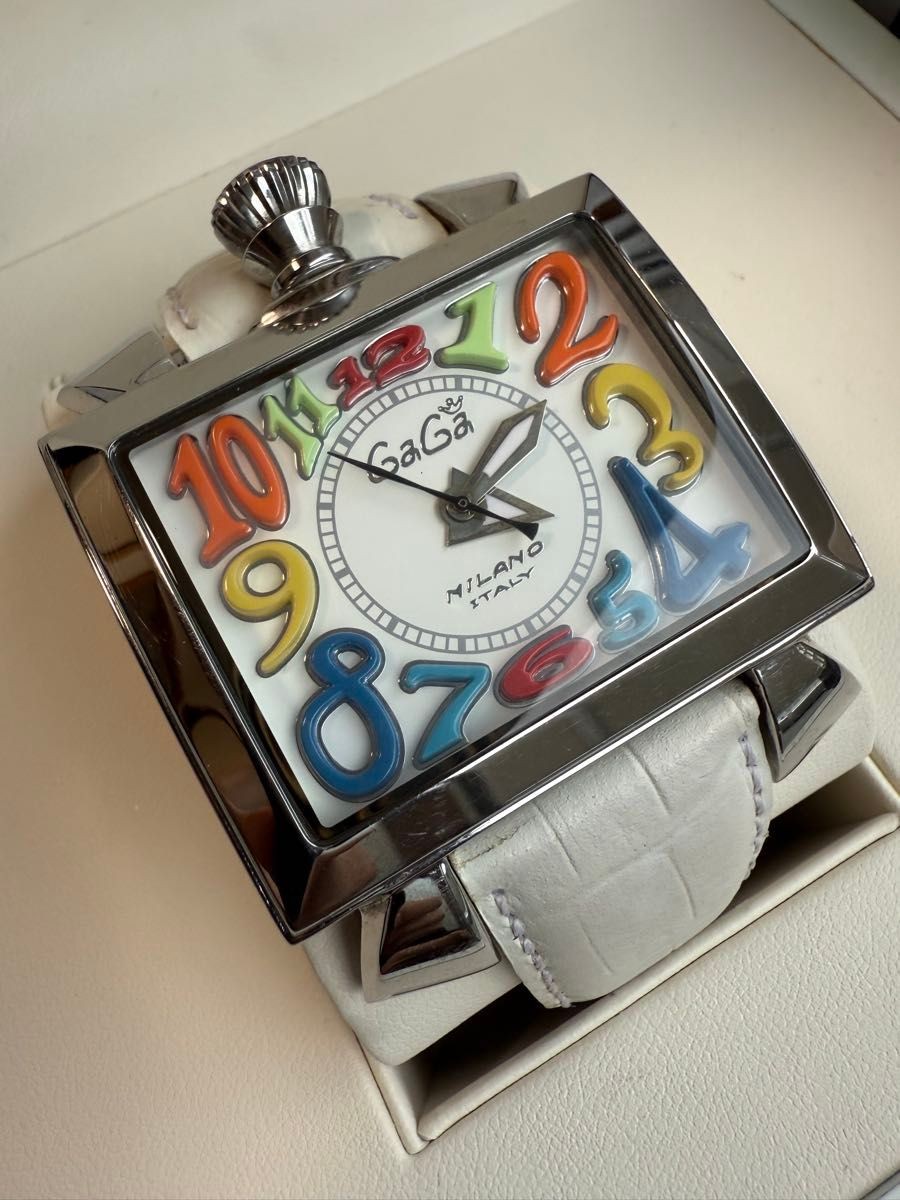 [B1P] GaGa MILANO Napoleone 48mm Automatic Rare Watch [z7t]