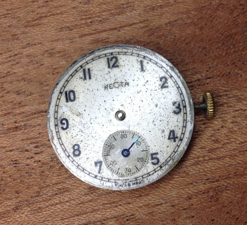 RECTA Mechanical Watch Movement – Restoration / Repair