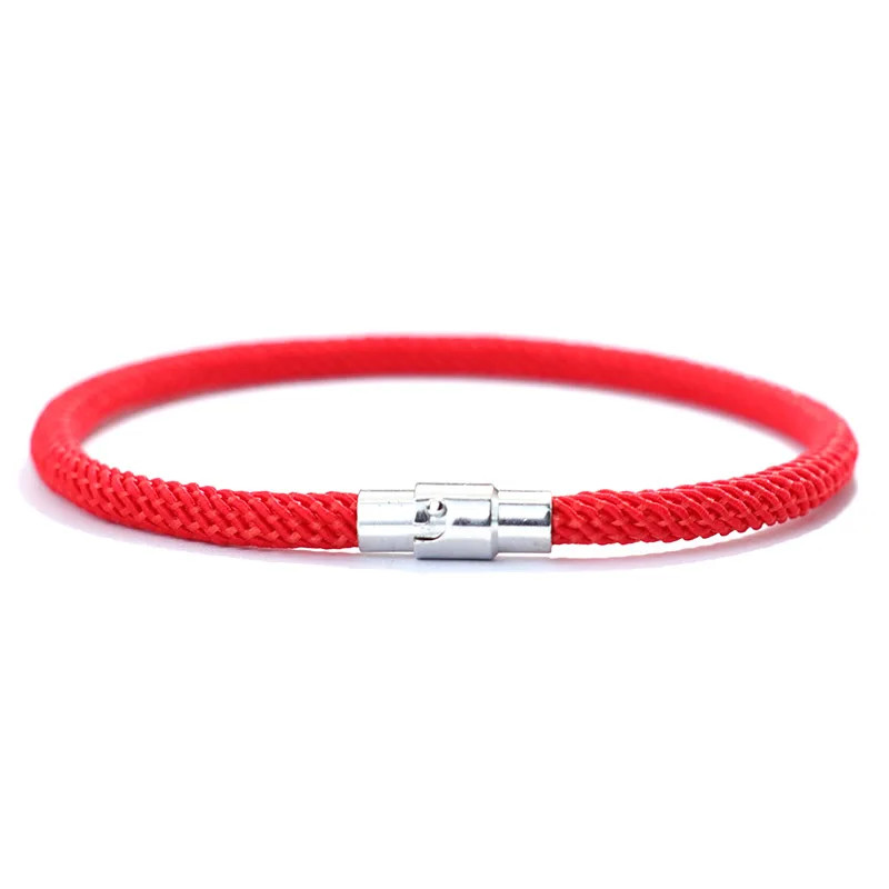 Magnetic Rope Bracelet Minimalist Cord Adjustable Unisex Friendship Jewelry