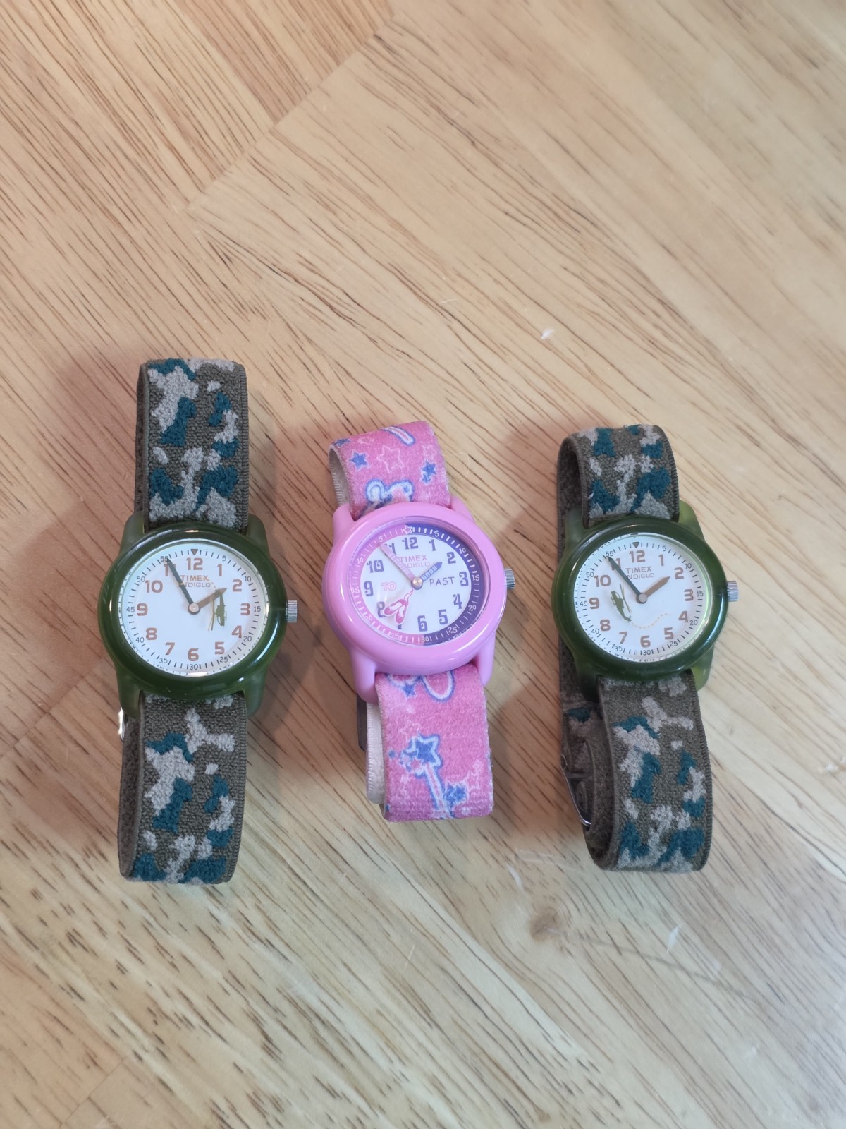 LOT 3 Timex Watch 2 T78141 TIme Machines Kid’s Helicopter & 1 T78151 Wand TUTU