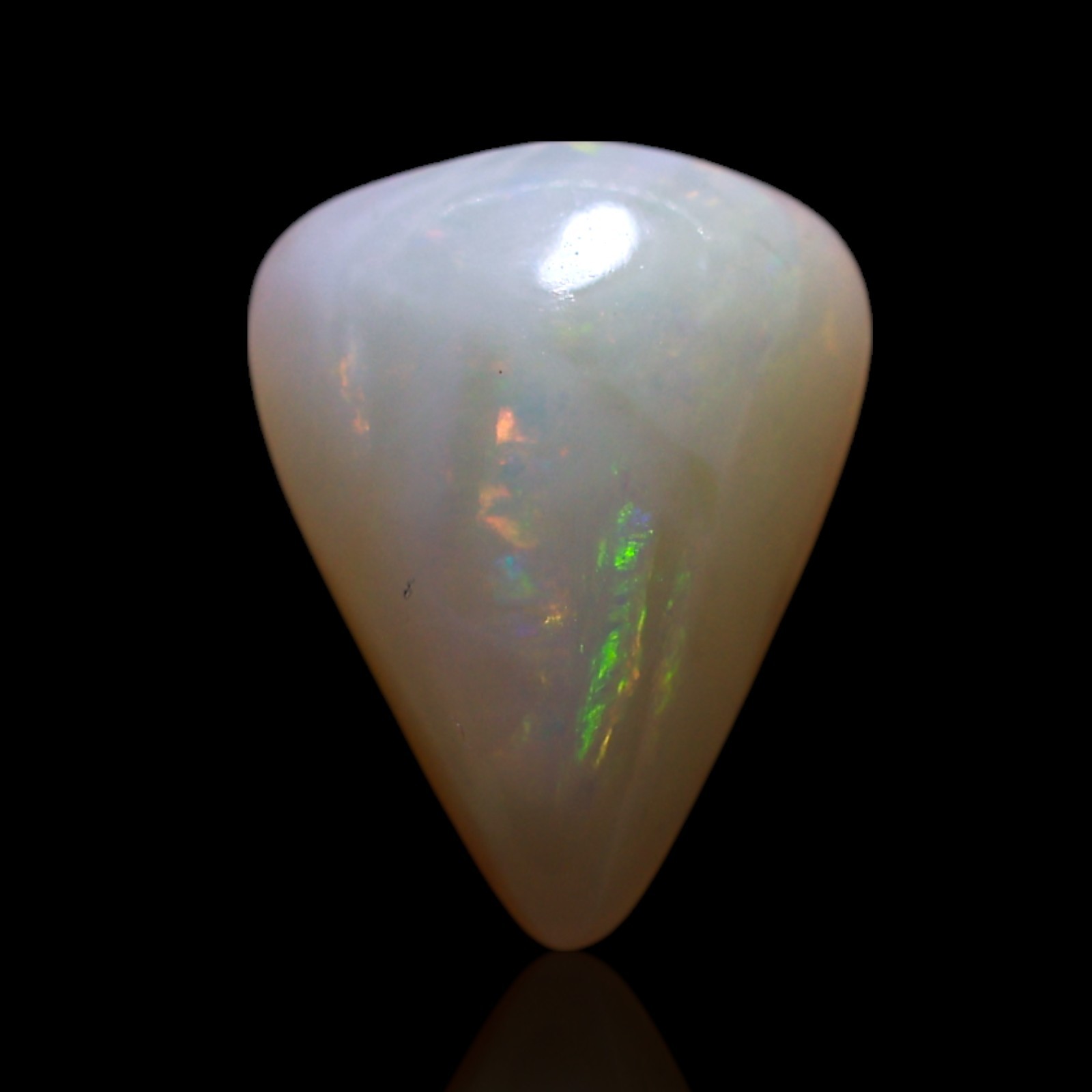 2.00 Cts Natural Pear Fire Opal Wire Wrap Cabochon Pendant Supply 10x8x4 mm