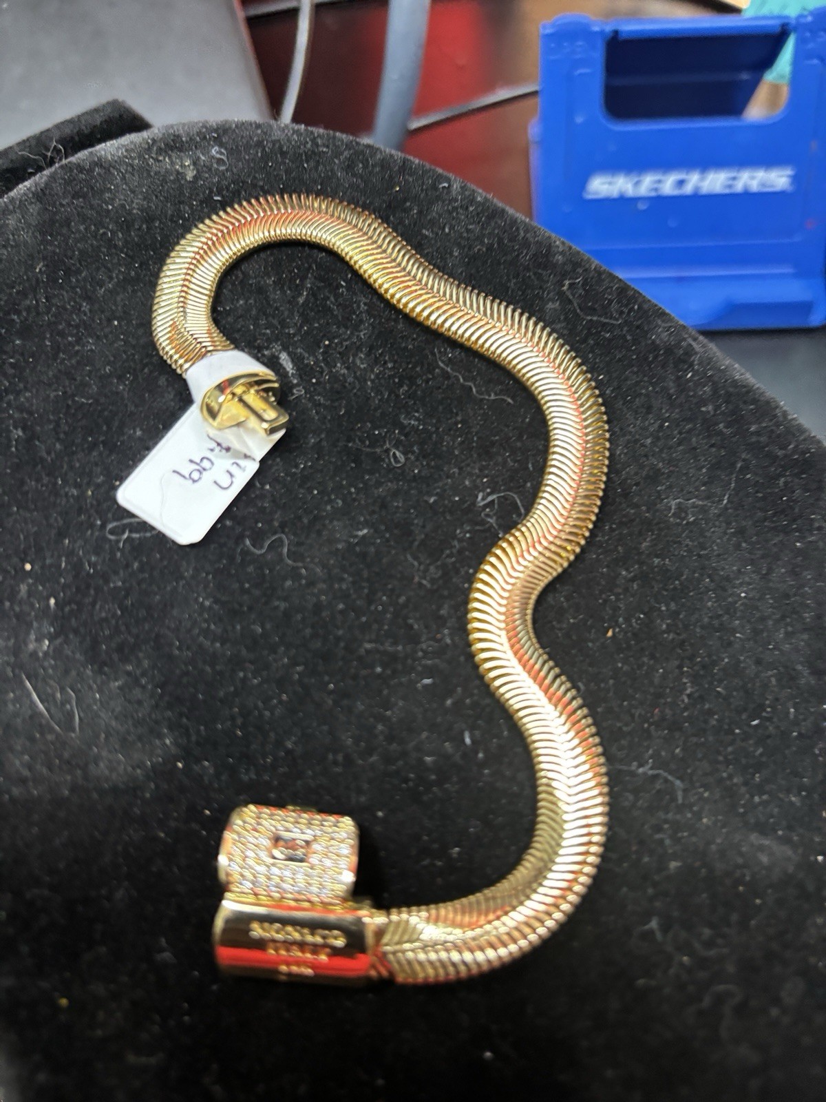 1/20 14k gf gold filled Stamp Monaco Snake bracelet