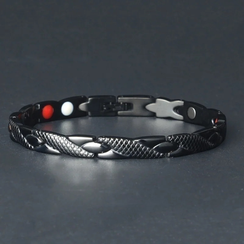 Pain Relief Energy Jewelry Gift Health Care Magnetic Bracelet Weight Loss