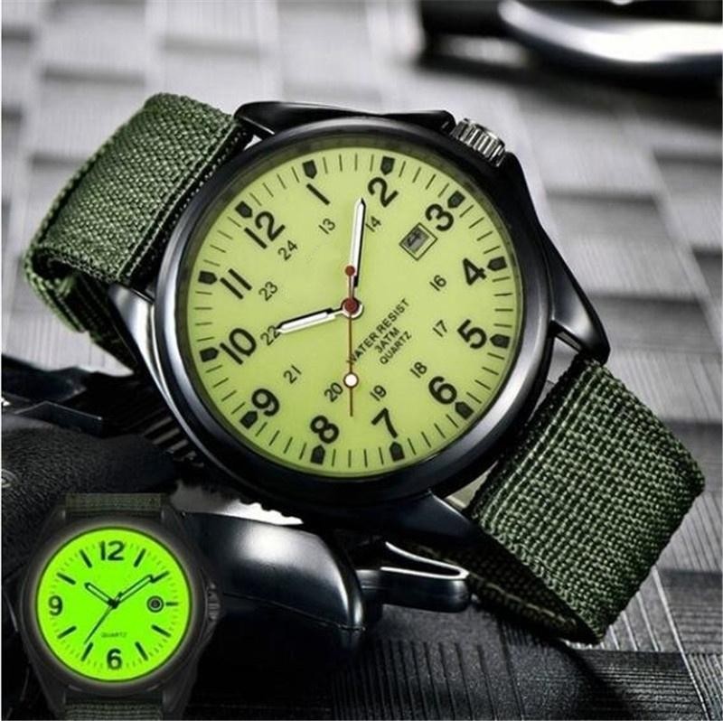 Men Watches Luxury Brand Fashion Mens Quartz Watch Luminous Hands Male watch