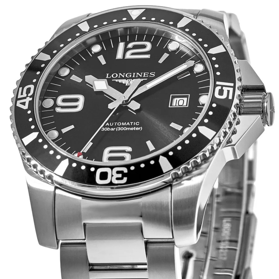 New Longines HydroConquest Automatic Black Dial Men’s Watch L3.841.4.56.6