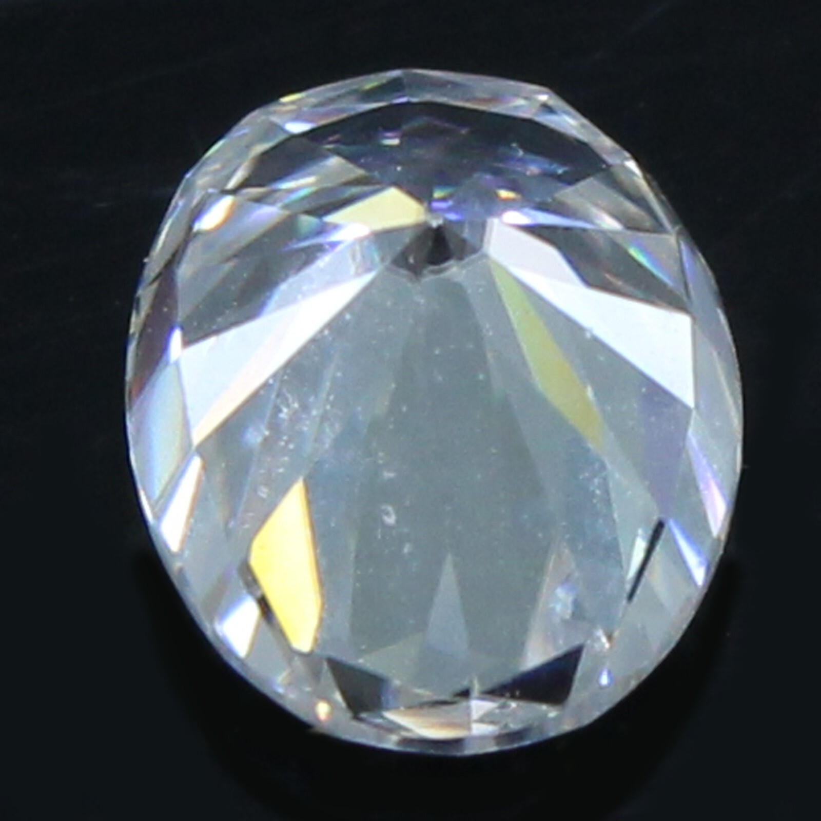 Natural DE Color VVS1 Certified Excellent Cut 9×7 MM Oval White Loose Diamond