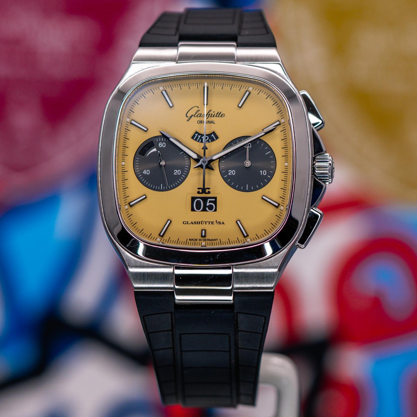 Glashütte Original Seventies Panorama Chronograph Golden Bay 13702140263