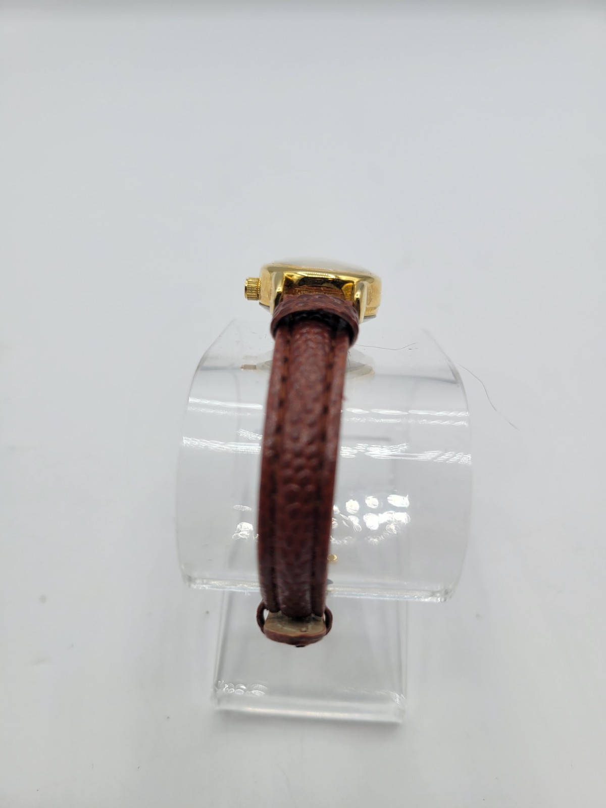 White Stag Women’s Brown Analog Buckle Band Watch With New Battery