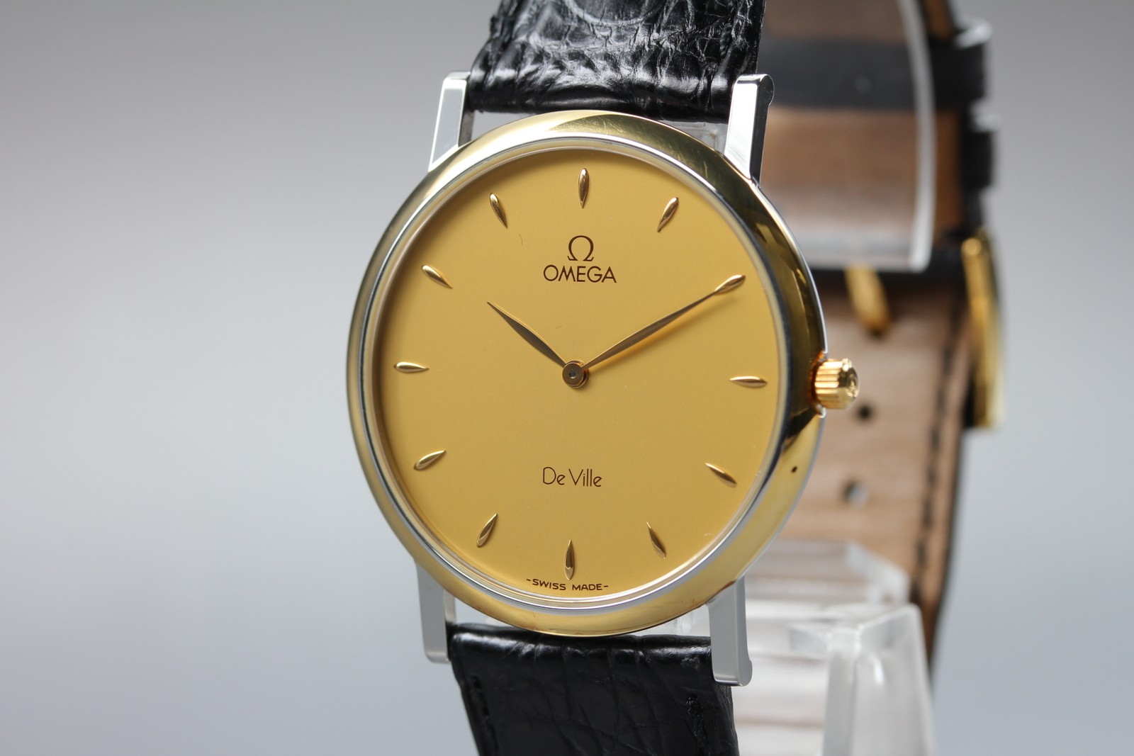 [Near MINT] OMEGA De ville Cal.1478 Ref.195.2378 Quartz Mens Vintage Watch JAPAN