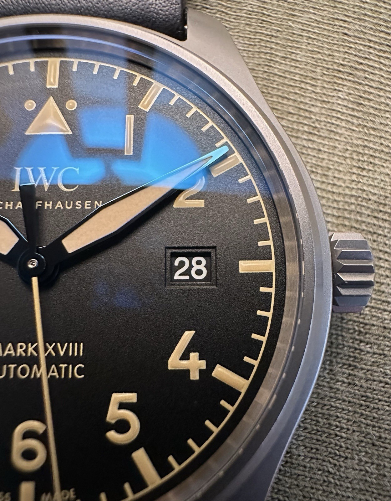 IWC Mark XVIII Heritage, Full Set + Extra Strap & Active Warranty