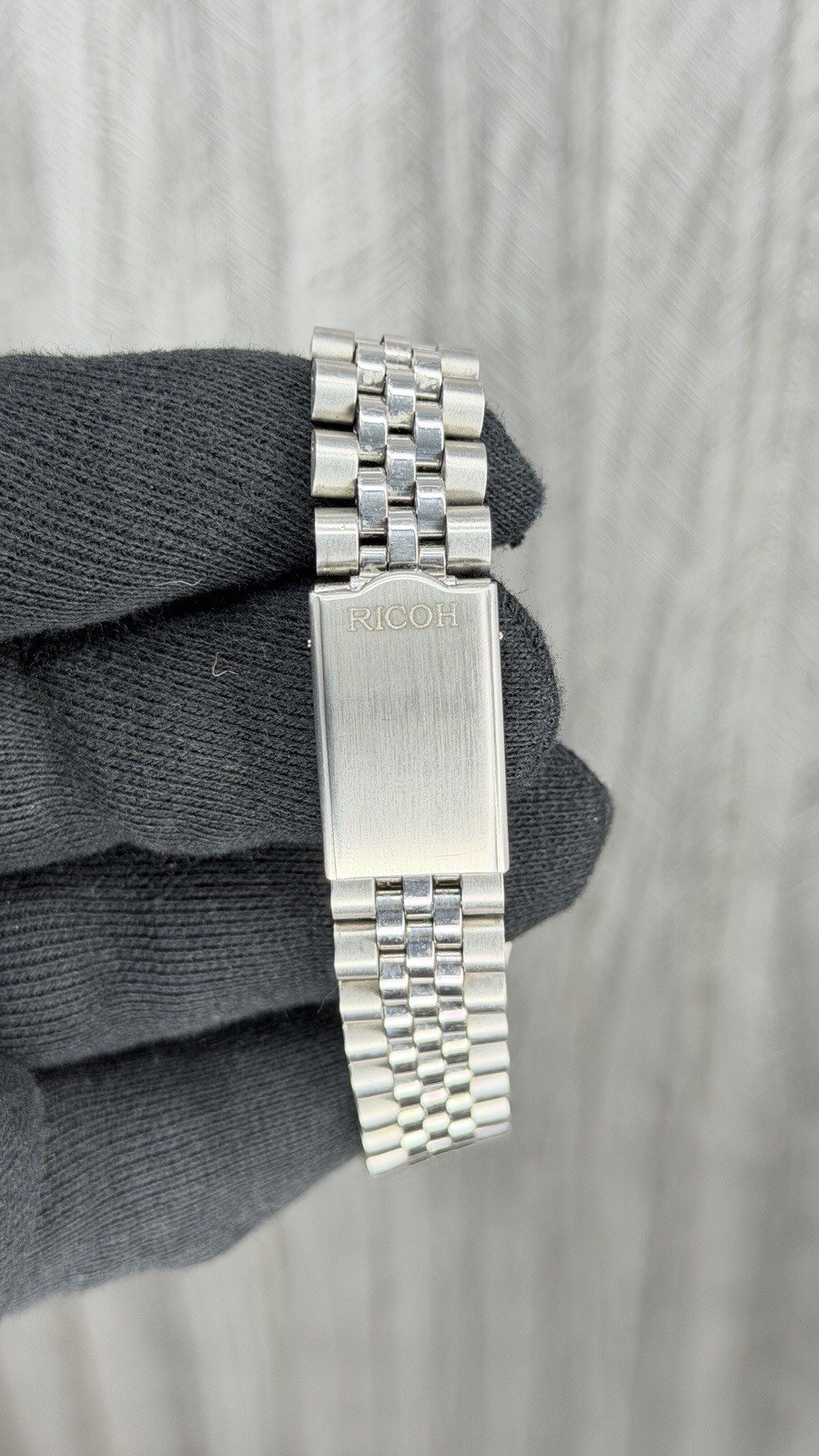 Ricoh President 061121 Automatic 21 Jewels White Dial Men’s Wristwatch Japan.