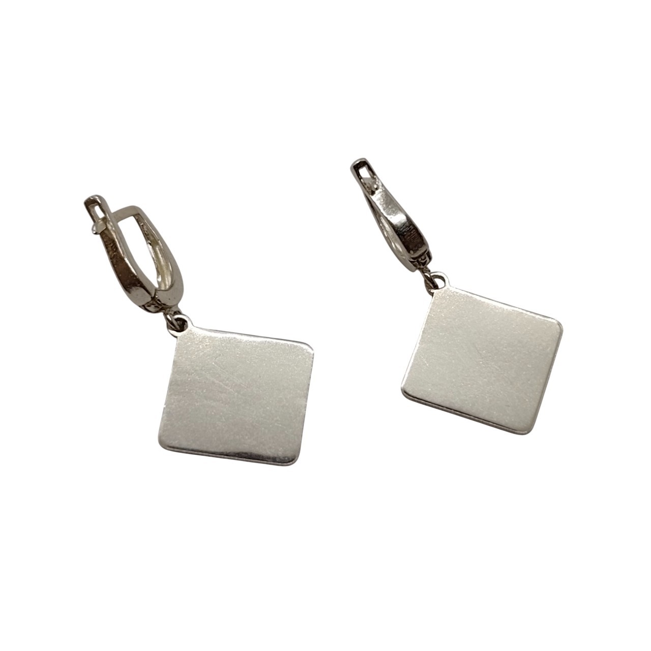 Handmade 925 Sterling Silver Earrings – Bulgarian Embroidery Motif, Nickel Free