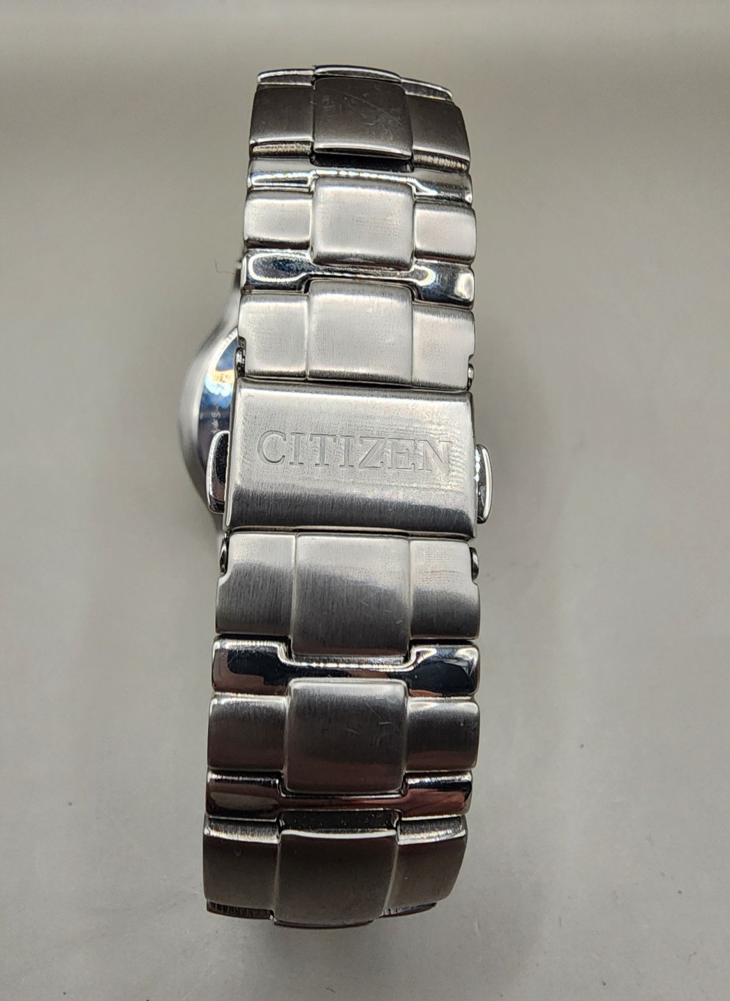 Citizen Eco-Drive Men’s Watch E111-K16750 Grey Dial Stainless Steel 38mm