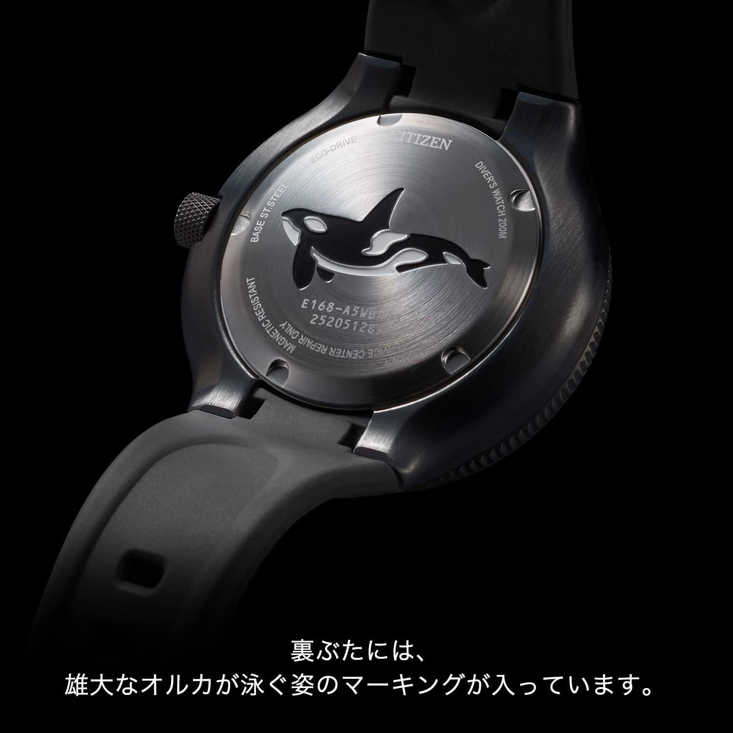 New Citizen BN0235-01E PROMASTER Mens Watch 200m Black Solar Japan