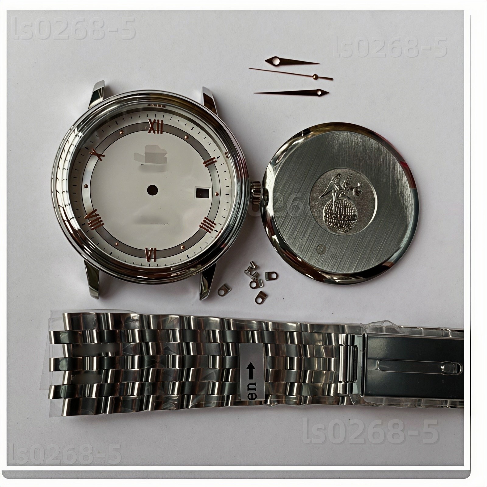 Watch Part Watch Case Dial Assembly 39.5mm for 2824 2892 Movement