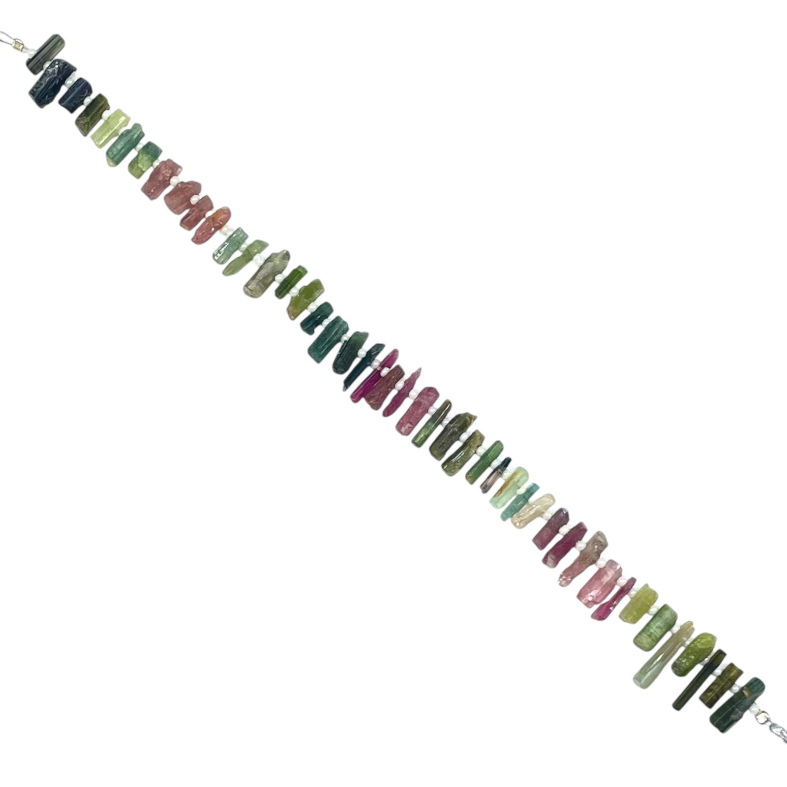 Natural Tourmaline 8-16mm Multi Color Drilled Rough Stick Loose Gemstones Lot