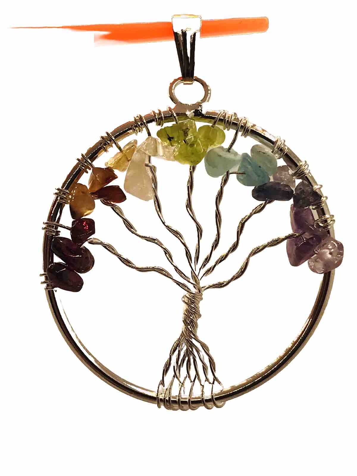 Artisan Tree Of Life Gemstone Pendant