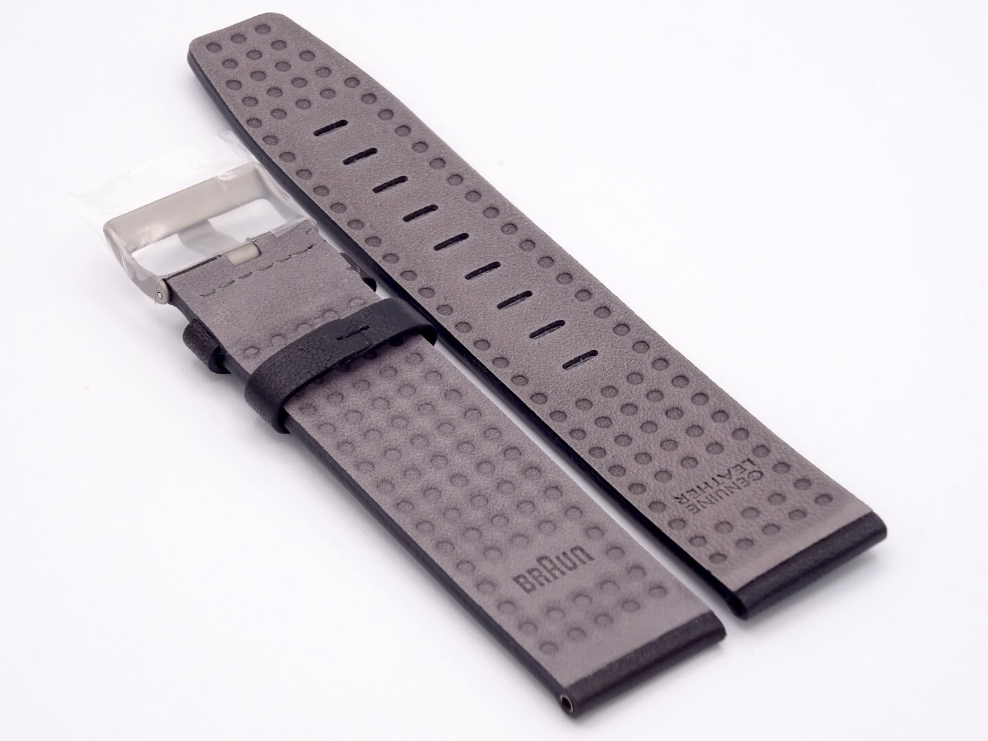 Original Replacement Strap Brown Watch BN0021BKBKG, Genuine Leather, Black 69001