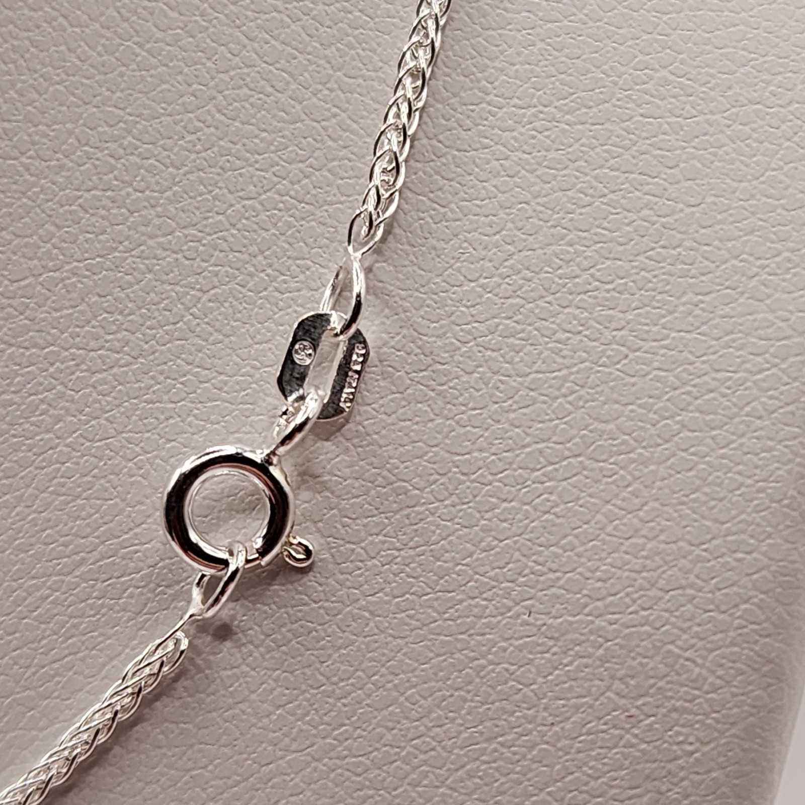 925 NEW Sterling Silver ITALIAN Chain-Wheat 20″ Length 1mm Width FREE…