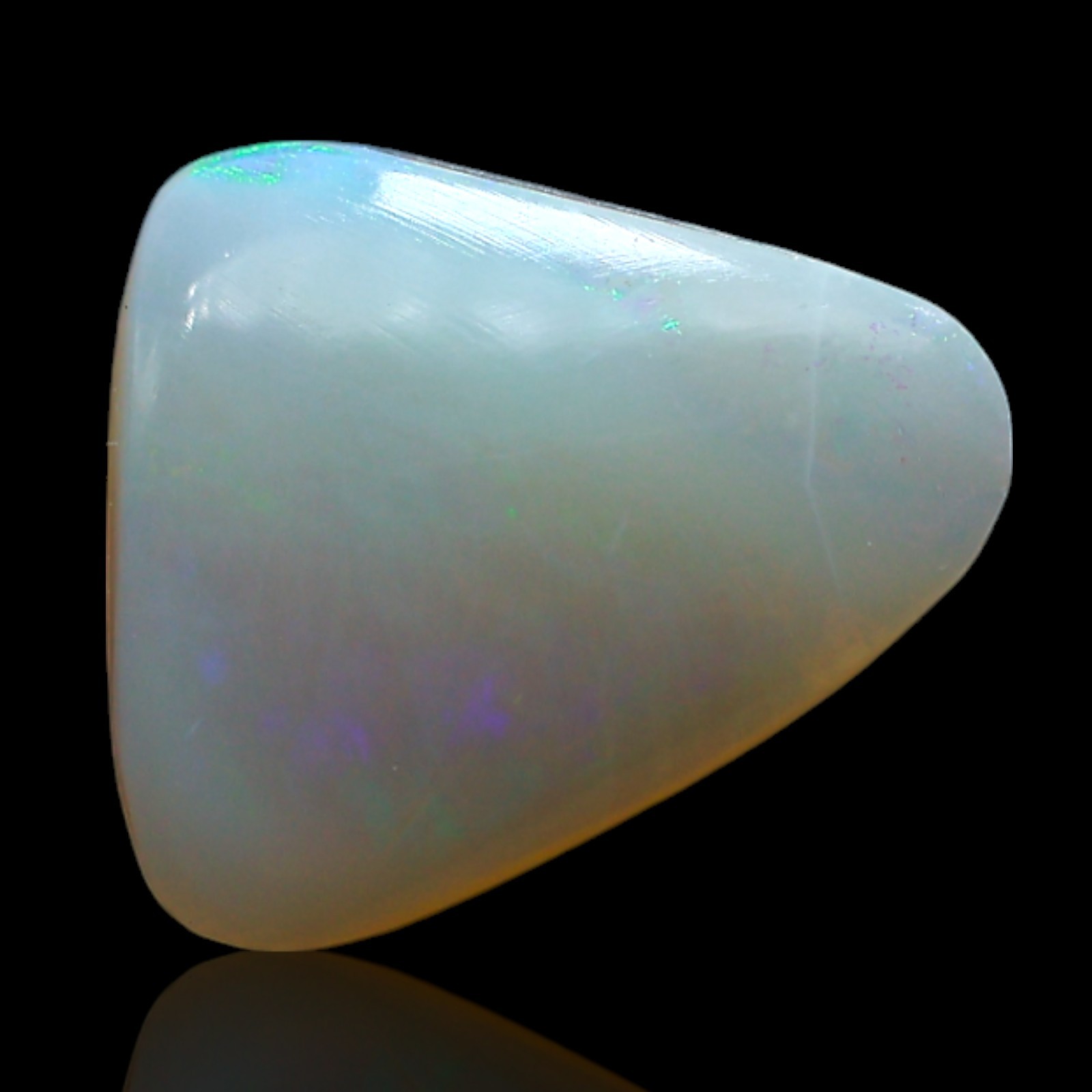 Natural Fire Opal Designer Pendant Supply Trillion Cabochon 2.00 Cts 11x10x3 mm