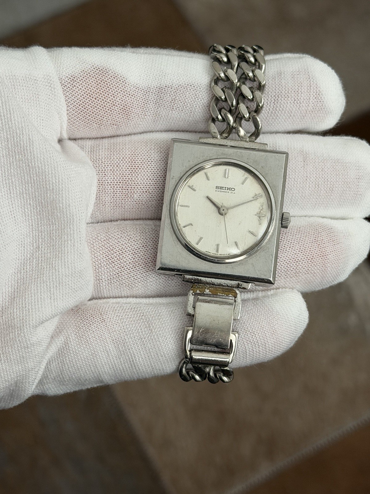 Rare Vintage Seiko 6660-6000 Men’s 21J Manual Classic Dress Watch JDM 1960s