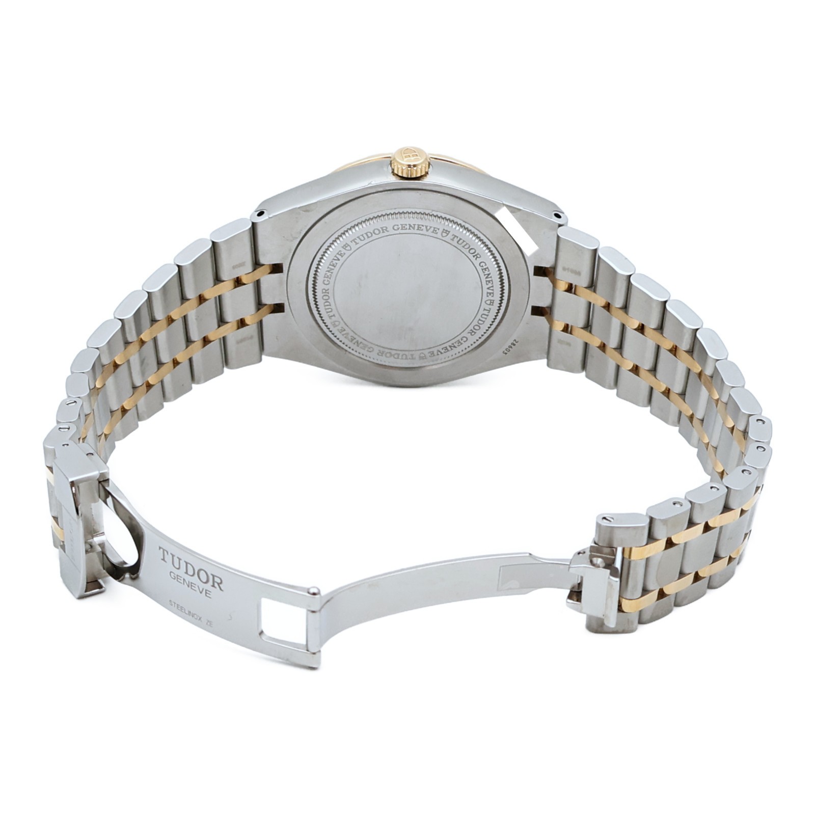 TUDOR Royal Automatic Watch 28603 Stainless Steel/18K Yellow Gold Silver