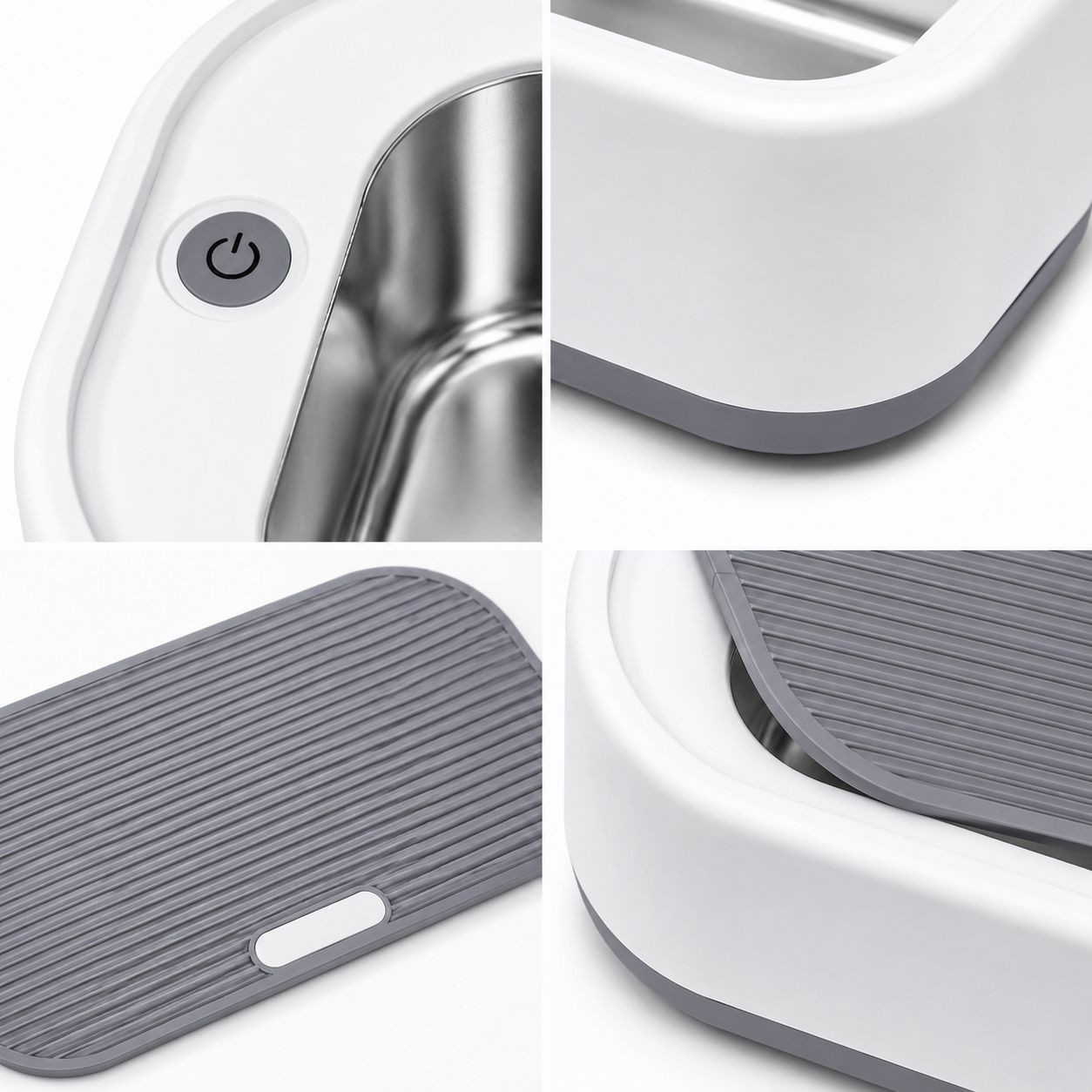 Portable Ultrasonic Jewelry Cleaner Machine for Rings Glasses Watches Eyeglasses