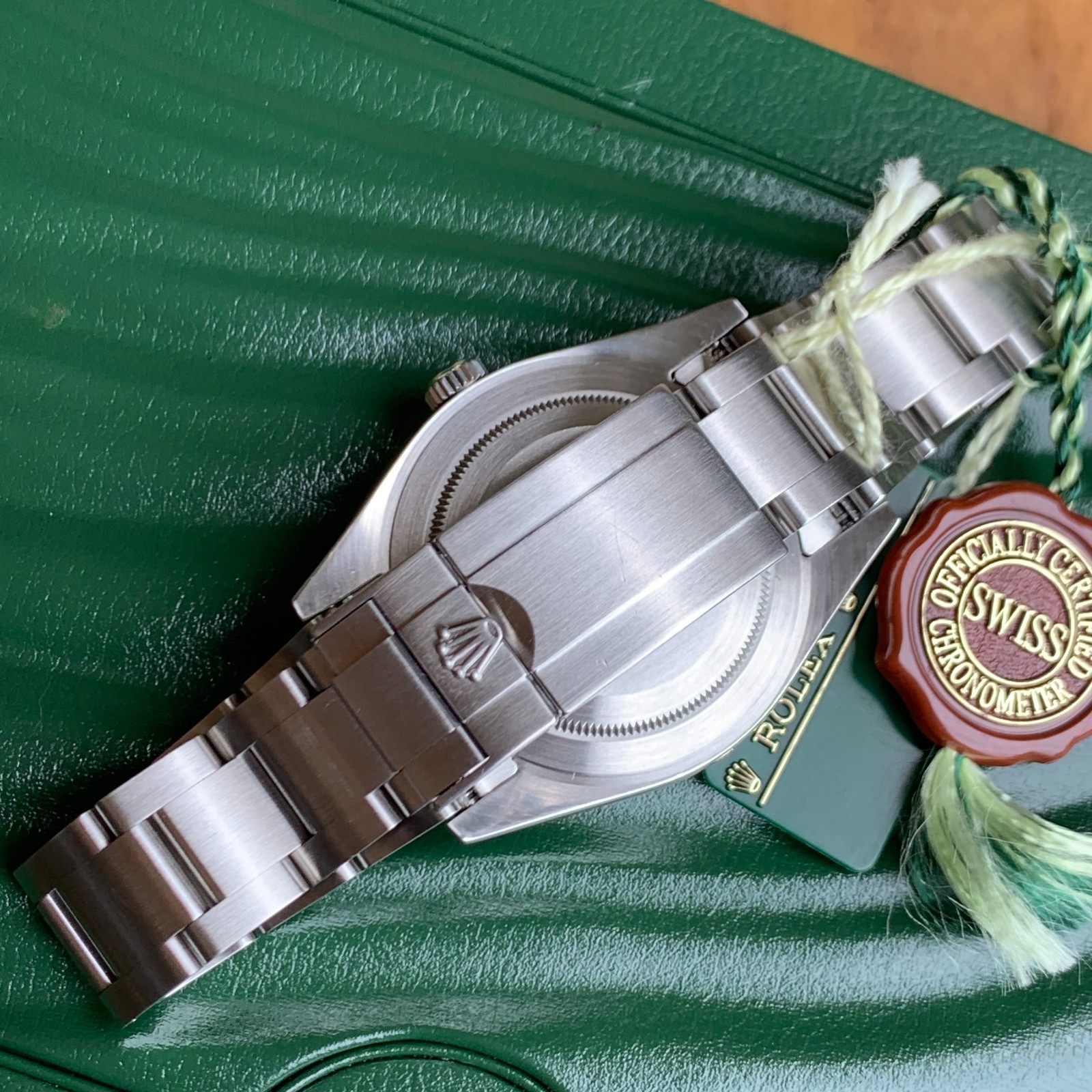Rolex Explorer Ref. 214270 Automatic Oyster Perpetual Steel Watch – Box & Papers