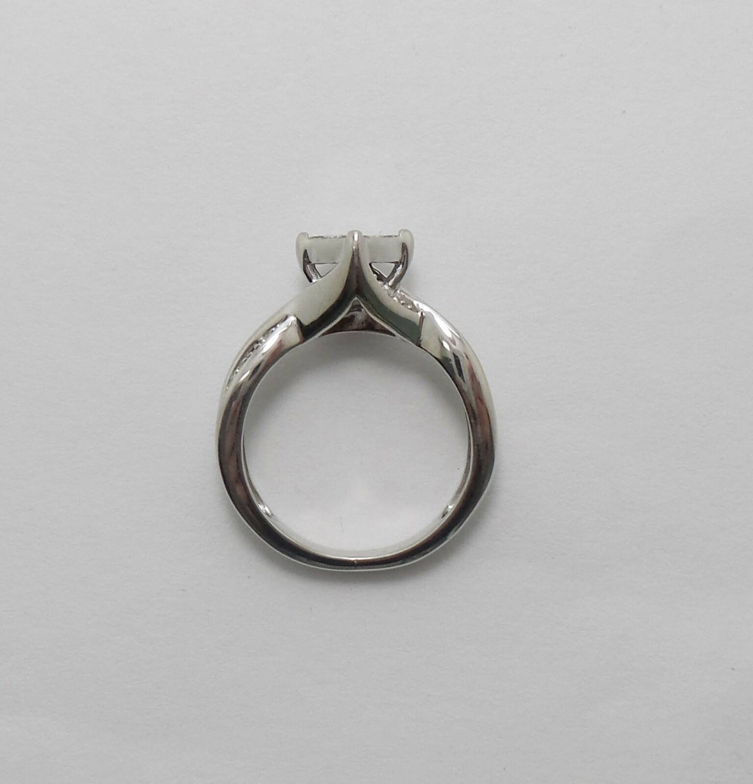 1/2CT Natural Diamond Cluster Engagement Wedding Bridal Ring Band 10K White Gold