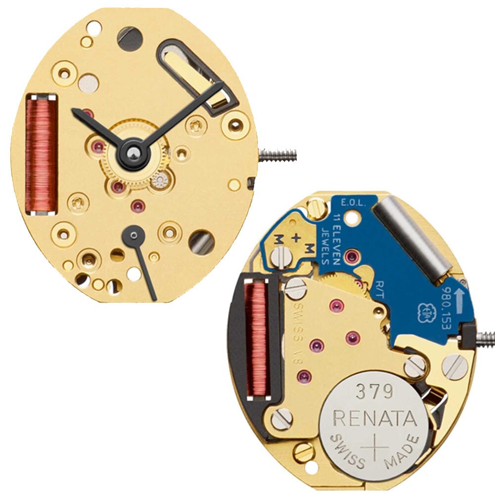 980.153 Watch Quartz Movement Replacement For ETA 980 153 Watch Repair Parts