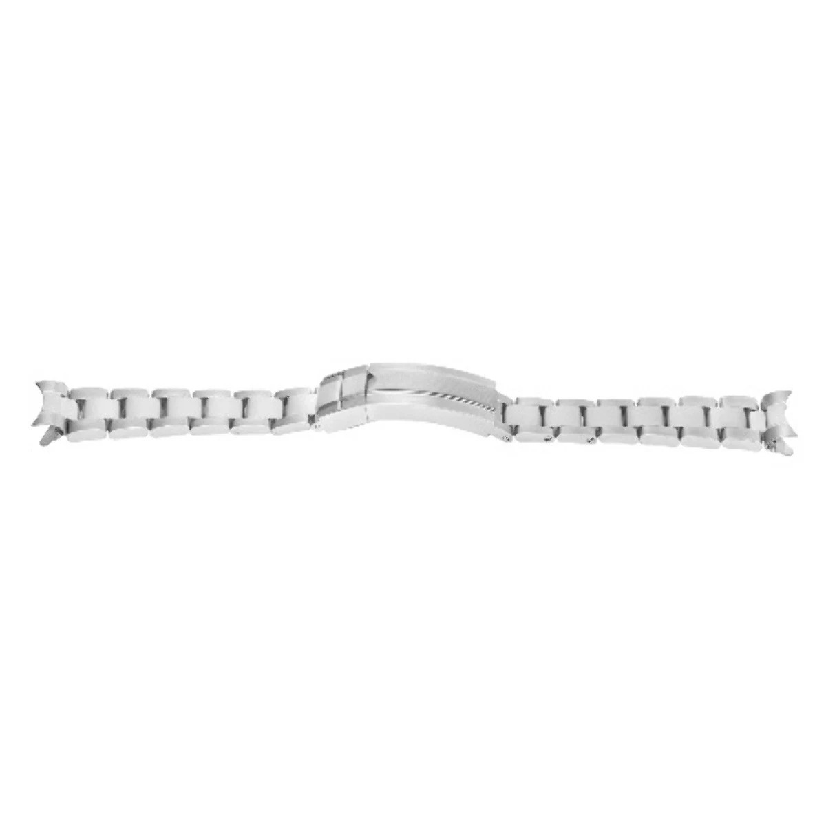 20 MM OYSTER BRUSHED STEEL WATCH BAND FOR ROLEX SUB FLIP LOCK DESIGNER CLASP