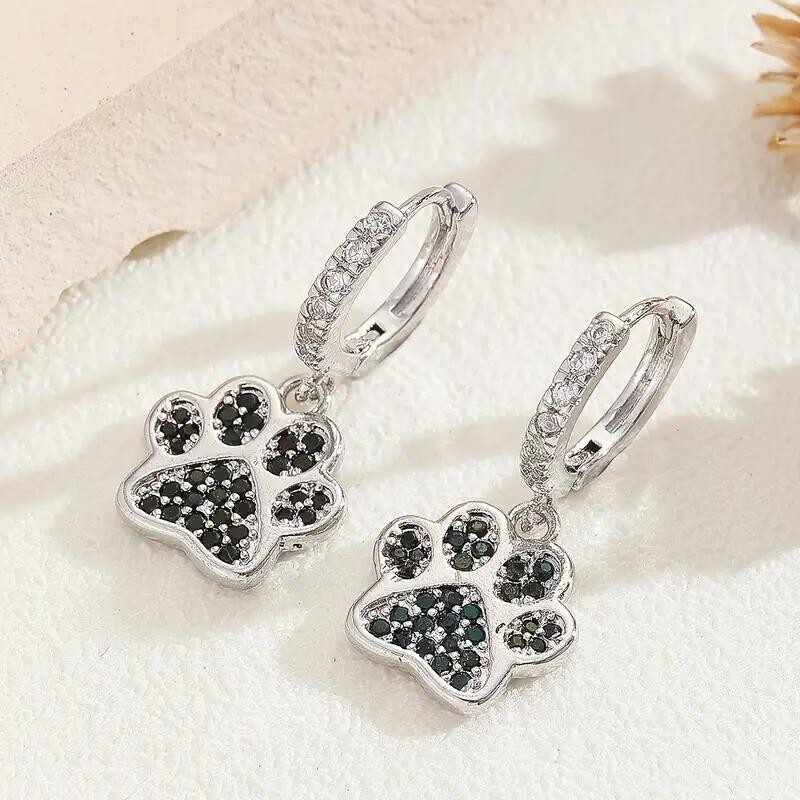 Back-to-school Season New Creative Fresh And Sweet Cute Pet Paw Print
