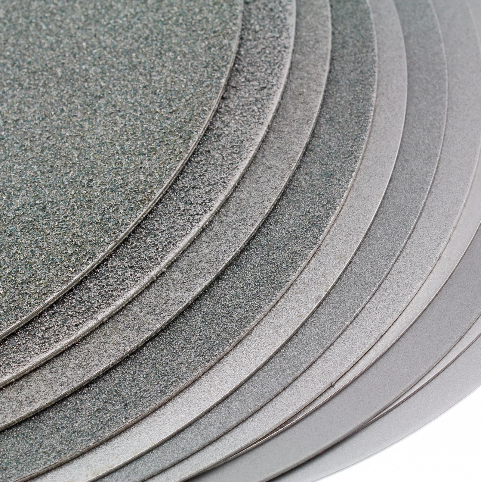 16″ inch Grit 46-1000 Diamond Grinding Disc Coated Flat Lap Disk Lapidary Tools
