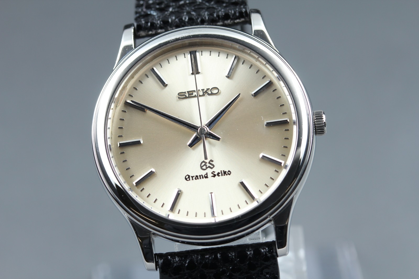 SEIKO Grand SEIKO GS 8J55-0A10 Silver Black 34mm Quartz Men’s Watch