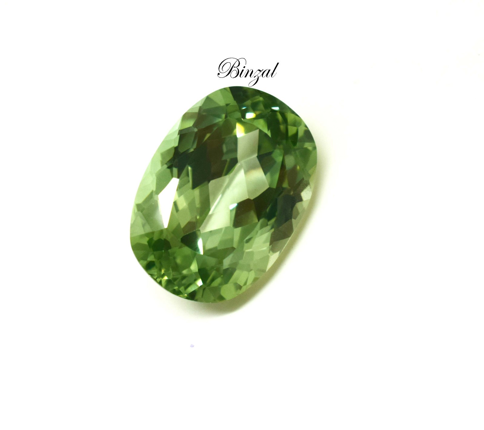 Long Cushion Cut 27 Ct Natural Soft Green Prasiolite Green Amethyst Gemstone