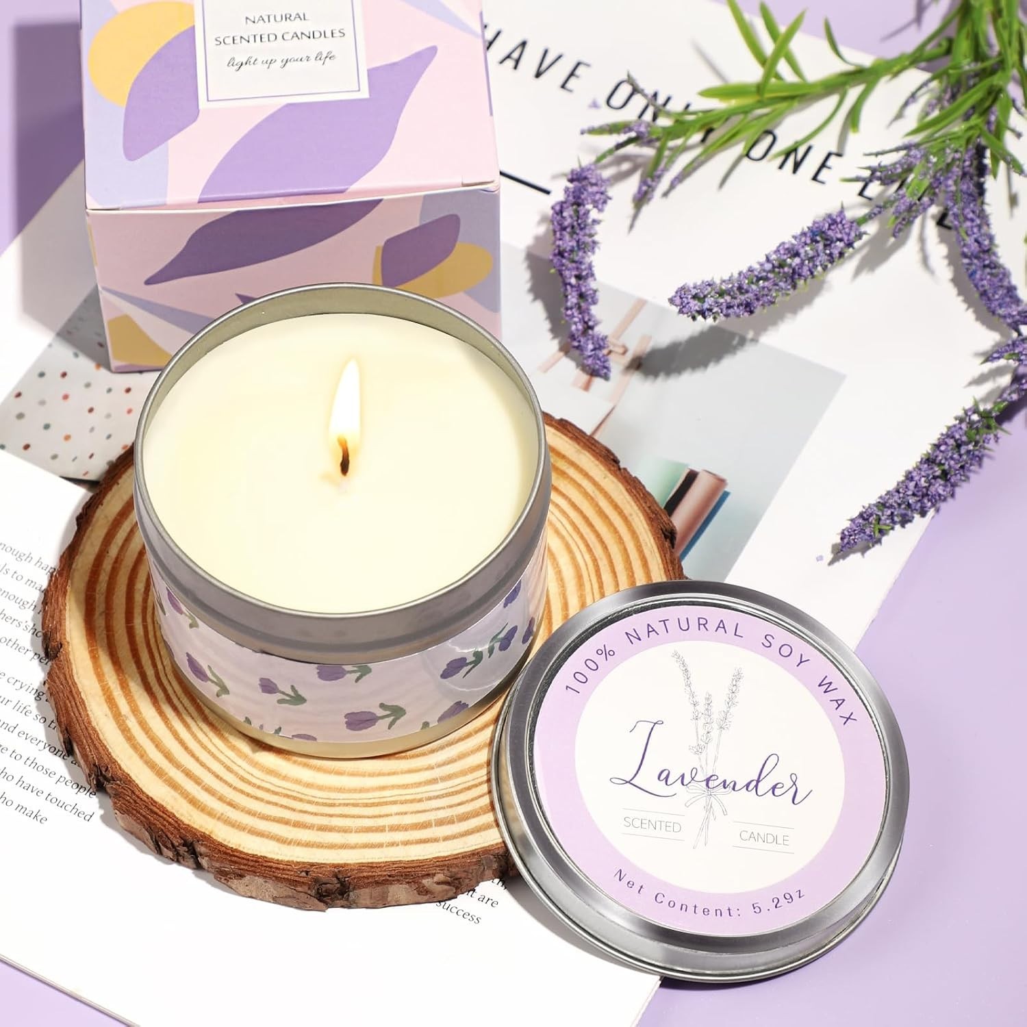 Luxury Flannel Blanket and Lavender Spa Basket: Enchanting Gift Experience