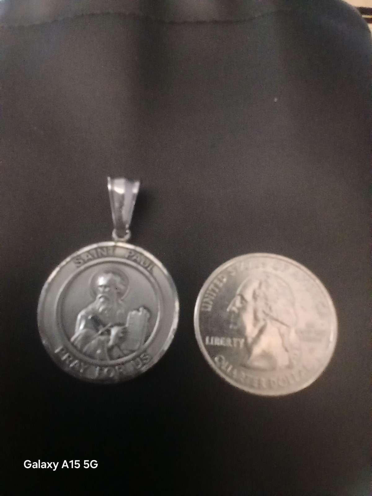 Pewter Saint Paul the Apostle Pendant
