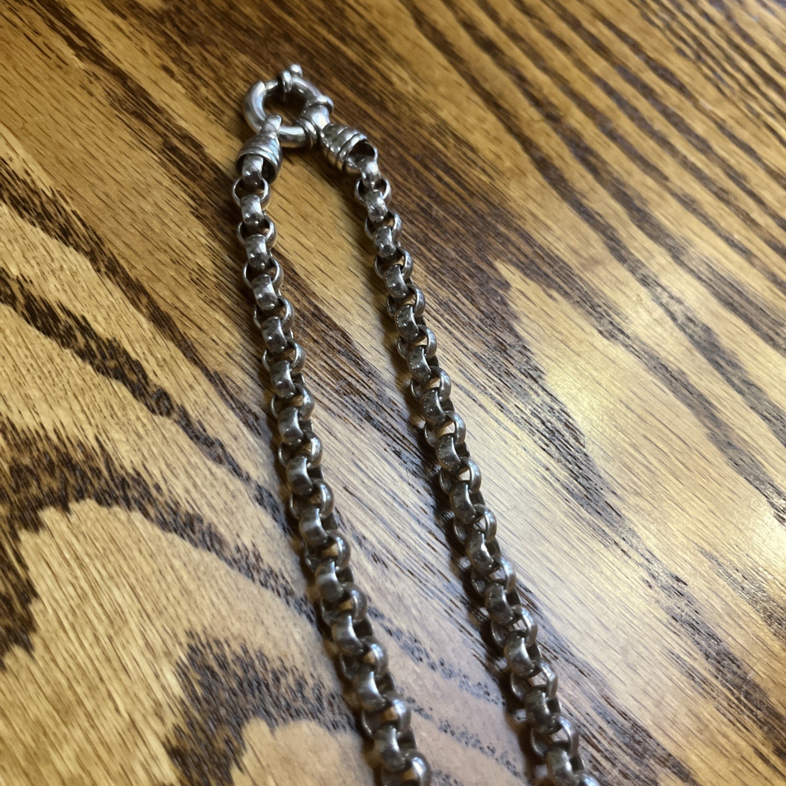 Sterling Heavy Gucci Style Link 17 1/2 Inches Chain
